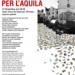 UNA STRADA PER L’AQUILA, PORTATE I VOSTRI COCCI