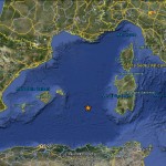 TERREMOTO: SCOSSA IN MARE MAGNITUDO 4.5, MAR DI SARDEGNA