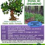 FESTA DELLE FORESTE, IL 4 OTTOBRE AL CHIARINO (GRAN SASSO)