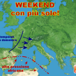 METEO: WEEK END DI SOLE, TEMPORALI DA DOMENICA SERA