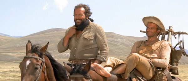  Film "Continuavano a chiamarlo Trinità" western diretto dal regista Enzo Barboni nel 1971, con la coppia Bud Spencer e Terence Hill