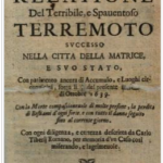 7 OTTOBRE 1639, TERRIBILE TERREMOTO AD AMATRICE: UN’INCREDIBILE TESTIMONIANZA DAL PASSATO