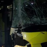 A24: INCIDENTE TRA AUTOBUS DI LINEA E FURGONE, UN FERITO